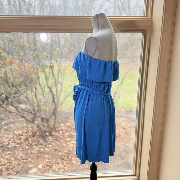 Old Navy Summer Tube Tunic Mini dress Medium in Blue - Picture 4 of 7